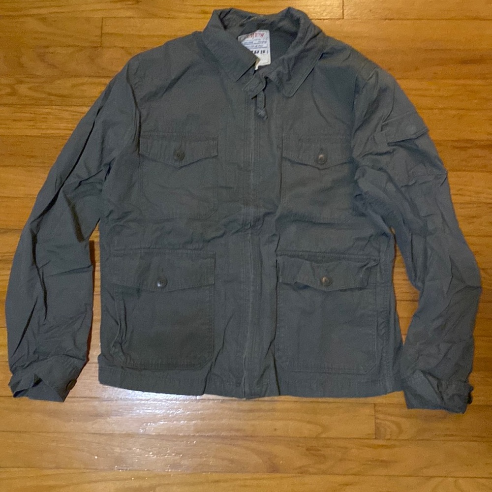 J. Crew Green Military Jacket
